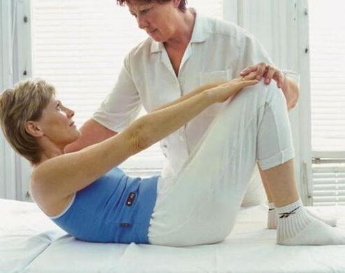 Gymnastics for arthrosis of the knee