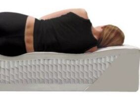 An orthopedic mattress prevents the occurrence of lumbar pain after sleep