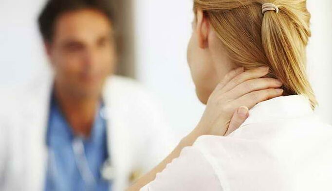 An appeal to a doctor in the event of an osteochondrosis suspected