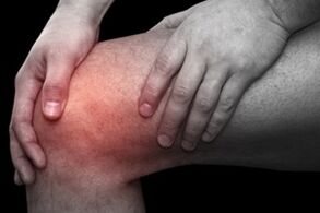 Knee pain due to osteoarthritis